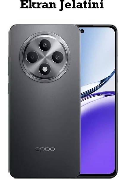 Oppo Reno12 F 5g Uyumlu Ön Body Şeffaf Ultra Ekran Koruyucu Nano Jelatin
