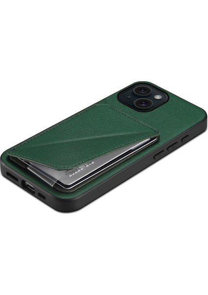 iPhone 15 Için D04 Kart Yuvası Tutucu Telefon Kılıfı (Yurt Dışından) indirimleri