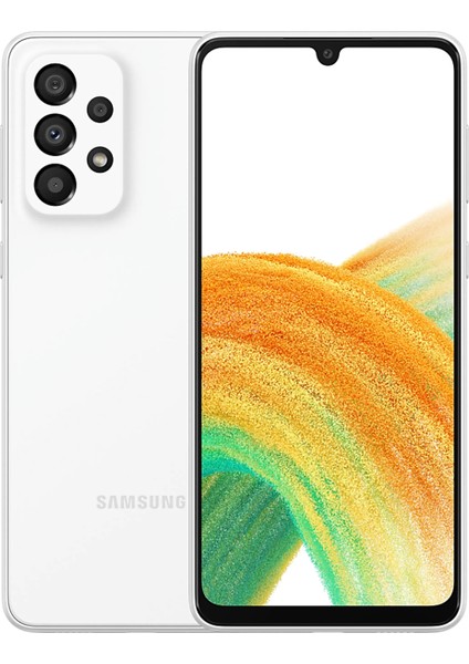 Yenilenmiş Samsung Galaxy A33 128 GB Beyaz (12 Ay Garantili) - B Grade