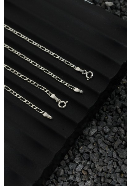 2mm Figaro Kolye Zincir 925 Ayar Gümüş fiyatları