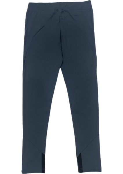 Kadın- Baskılı Parlak Tayt- Koyu Gri fiyatları