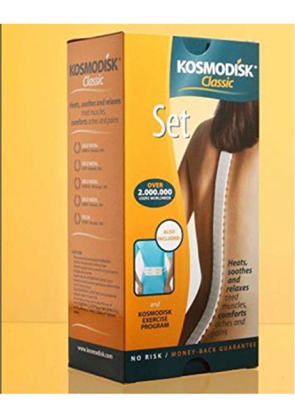Kosmodisk Classic Spine Massager Txnr - Klasik Omurga Masörü Omurga Màsaj Aleti