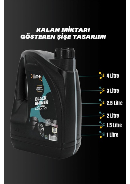 Lime Cleaner Lastik Parlatıcı - 4 Lt.