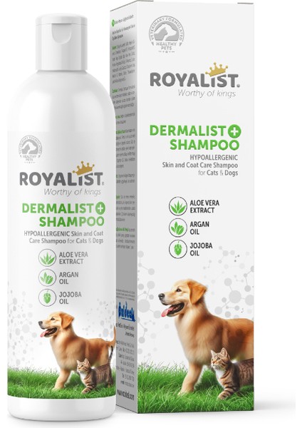 Kedi & Köpek Cilt ve Deri Şampuanı (Dermalist Skin-Coat Care)