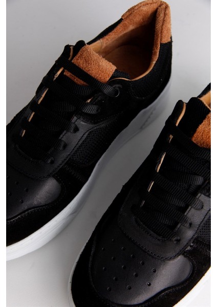 Vontex Siyah Deri Kadın Sneakers indirimleri