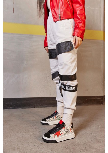 Goose Siyah Süet Kadın Sneaker modelleri