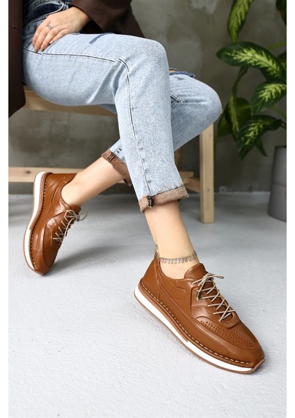 Patrice Taba Deri Kadın Sneaker