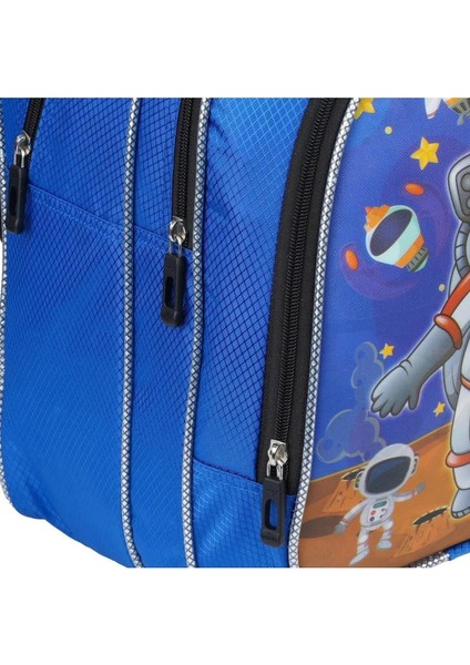 Erkek Çocuk 3 Bölmeli Astronot Figürlü Okul Sırt Çantası 13SYG12-ASTRONOT indirimleri