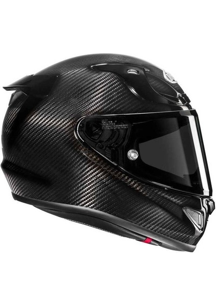 RPHA12 Kask Karbon Siyah Vizörlü(+1 Şeffaf Vizör)