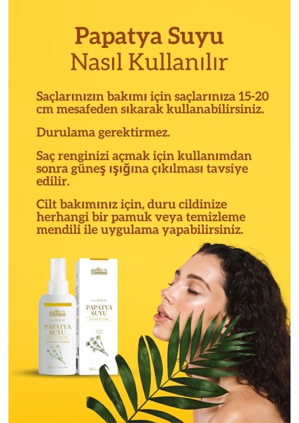 Papatya Suyu 250 ml