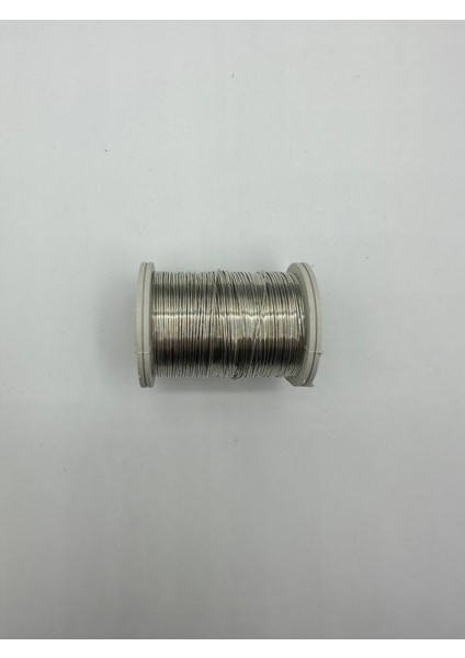 Bakır Çiçek Teli, Gümüş Renk Kalınlık : 0.60 mm