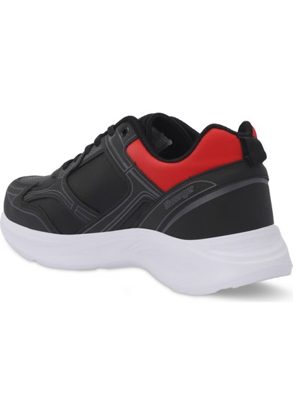 GIMA Erkek Sneaker Koşu & Yürüyüş Ayakkabısı Siyah / Kırmızı