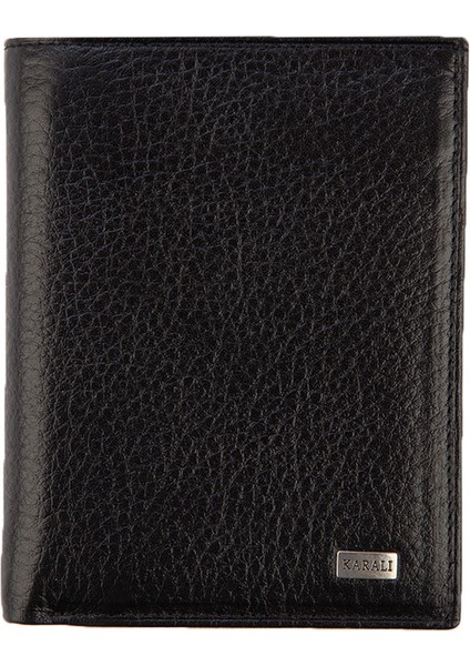 Deri Erkek Cüzdan Siyah-Taba C151-13