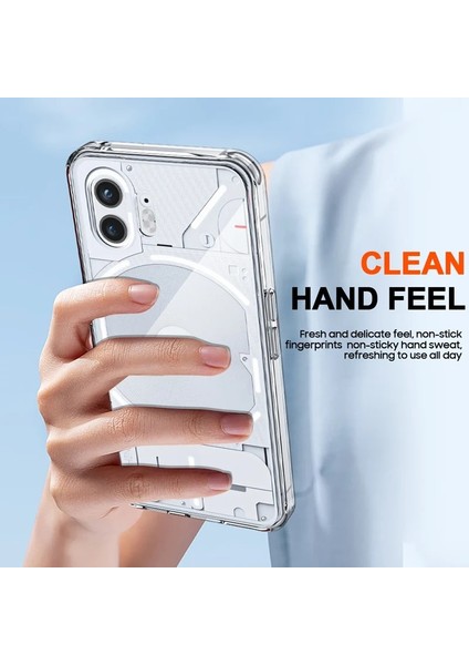Nothing Phone 1 Şeffaf Akrilik Cep Telefonu Kılıfı (Yurt Dışından) modelleri