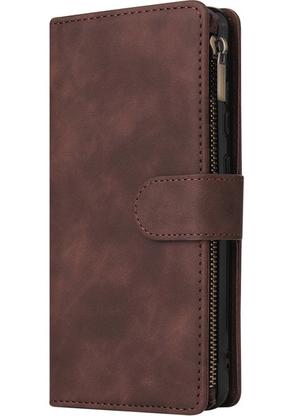 For Xiaomi Redmi Note 10 4g Kartı Ekle Fermuarlı Cüzdan Cep Telefonu Kılıfları (Yurt Dışından)