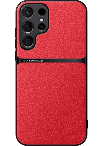 Samsung Galaxy M34 5g Pu Deri Manyetik Emme Cep Telefonu Kılıfı (Yurt Dışından)