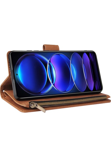 For Xiaomi Redmi 9c Kartı Ekle Fermuarlı Cüzdan Cep Telefonu Kılıfları (Yurt Dışından)