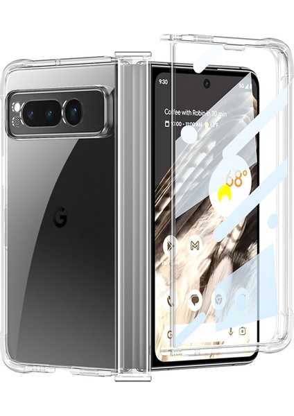 For Google Pixel Fold Hava Kesesi Menteşe Cep Telefonu Kılıfları (Yurt Dışından)