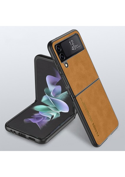 For Samsung Galaxy Z Flip 3 Lüks Koyun Deseni Cep Telefonu Kılıfları (Yurt Dışından)