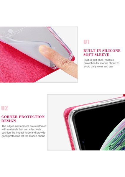 For iPhone 14 Plus Kart Yuvası Devir Cep Telefonu Kılıfları (Yurt Dışından)