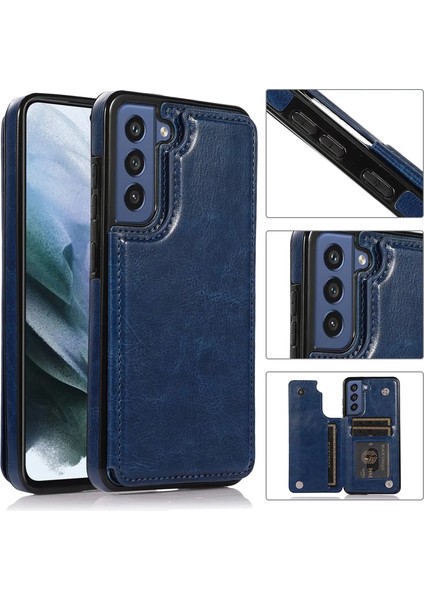 For Samsung Galaxy Note 20 Kartı Takın Çift Toka Cep Telefonu Kılıfları (Yurt Dışından)
