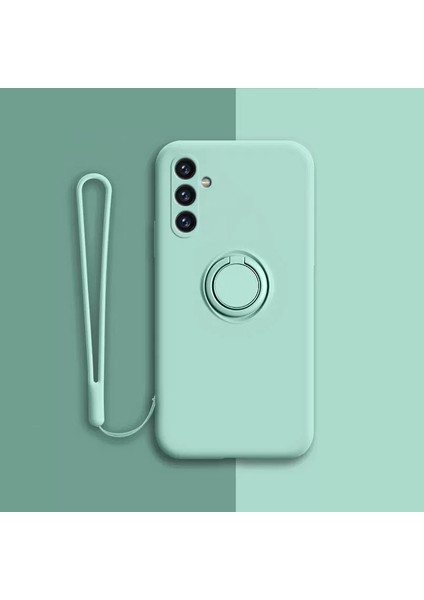 For Samsung Galaxy A13 4g Cilt Hissi Yüzük Cep Telefonu Kılıfları (Yurt Dışından)