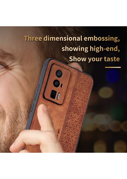 For Xiaomi Redmi Note 12 Turbo Vintage Kabartmalı Desen Cep Telefonu Kılıfları (Yurt Dışından) modelleri