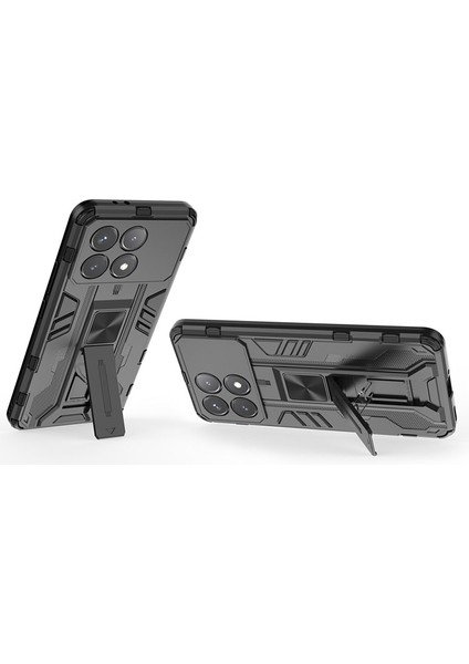 Xiaomi Redmi K70E Araba Braket Zırh Cep Telefonu Kılıfı (Yurt Dışından) fiyatları