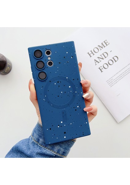 For Samsung Galaxy S20 Plus Manyetik Emiş Yıldızlı Desen Cep Telefonu Kılıfları (Yurt Dışından)
