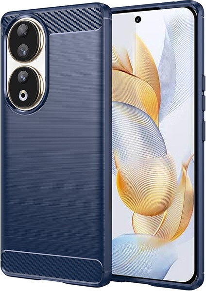 Honor 90 Pro Buzlu Fırçalanmış Silika Jel Cep Telefonu Kılıfları (Yurt Dışından)