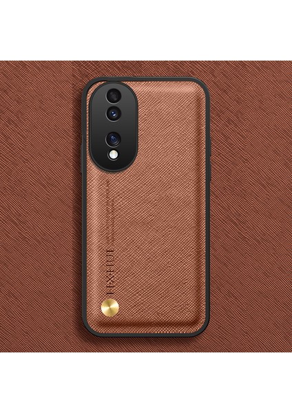 Honor 90 Çapraz Taneli Manyetik Emiş Cep Telefonu Kılıfları (Yurt Dışından)