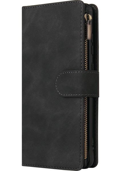 For Xiaomi Redmi Note 10 4g Kartı Ekle Fermuarlı Cüzdan Cep Telefonu Kılıfları (Yurt Dışından)