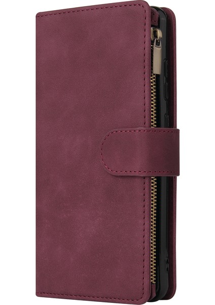 For Xiaomi Redmi Note 10 4g Kartı Ekle Fermuarlı Cüzdan Cep Telefonu Kılıfları (Yurt Dışından)