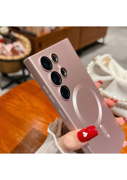 For Samsung Galaxy Note 10 Manyetik Emiş Metalik Boya Cep Telefonu Kılıfları (Yurt Dışından) fırsatları