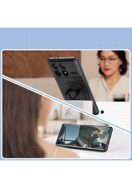 Poco X6 Pro 5g Araba Manyetik Emme Görünmez Braket Cep Telefonu Kılıfı (Yurt Dışından) fırsatları