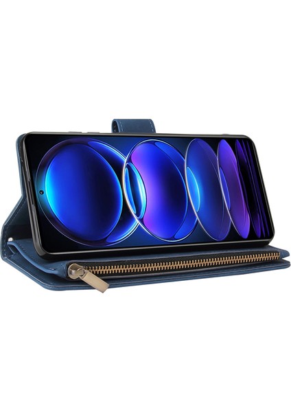 For Xiaomi Redmi Note 10 Pro Max Kartı Ekle Fermuarlı Cüzdan Cep Telefonu Kılıfları (Yurt Dışından)
