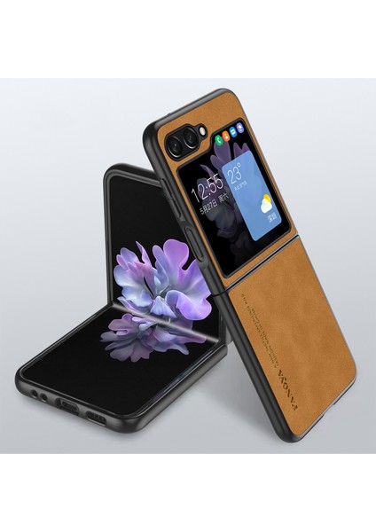 For Samsung Galaxy Z Flip 5 Lüks Koyun Deseni Cep Telefonu Kılıfları (Yurt Dışından)