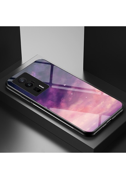 For Poco X5 5g Yıldızlı Desen Havalı Cam Cep Telefonu Kılıfları (Yurt Dışından)