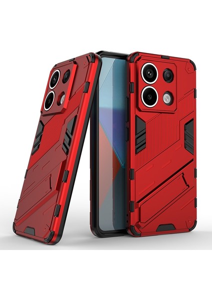Poco X6 Parantez Zırhı Cep Telefonu Kılıfı (Yurt Dışından)