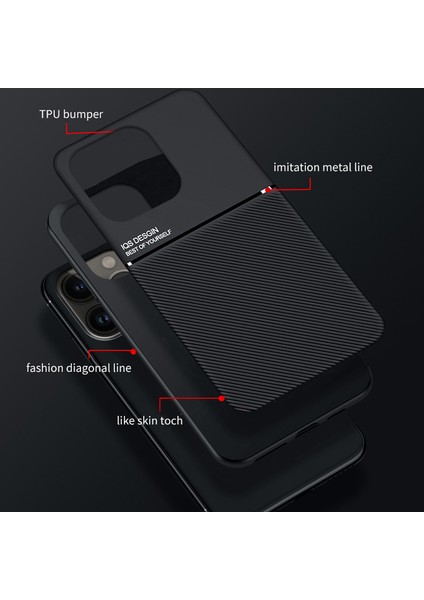 For iPhone 13 Pro Max Sahtekarlık Manyetik Emme Cep Telefonu Kılıfları (Yurt Dışından)