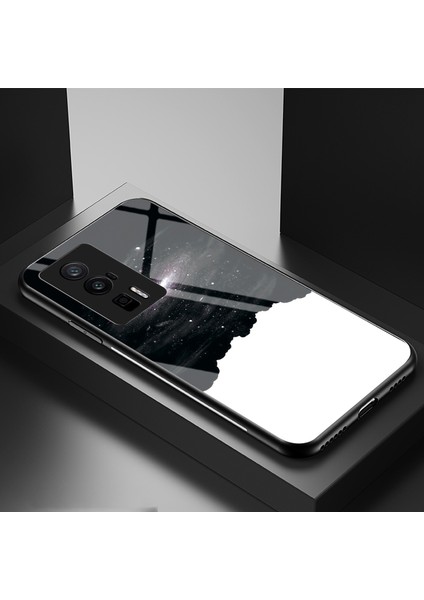 For Xiaomi Redmi K60 Yıldızlı Desen Havalı Cam Cep Telefonu Kılıfları (Yurt Dışından)
