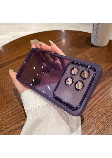 Poco X6 Pro Kamera Koruması Şeffaf Tpu Cep Telefonu Kılıfı (Yurt Dışından)
