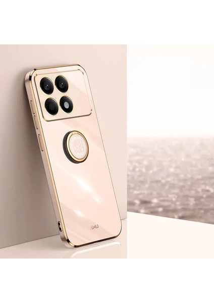 Poco X6 Pro Kaplama Halka Standı Tpu Cep Telefonu Kılıfı (Yurt Dışından)