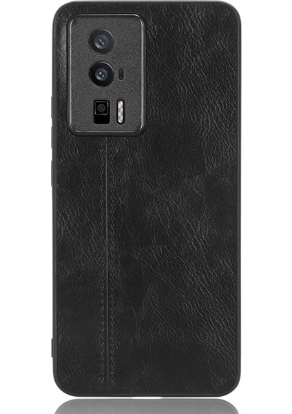 For Xiaomi Redmi Note 10 Pro Max Vintage Dikiş Cep Telefonu Kılıfları (Yurt Dışından)