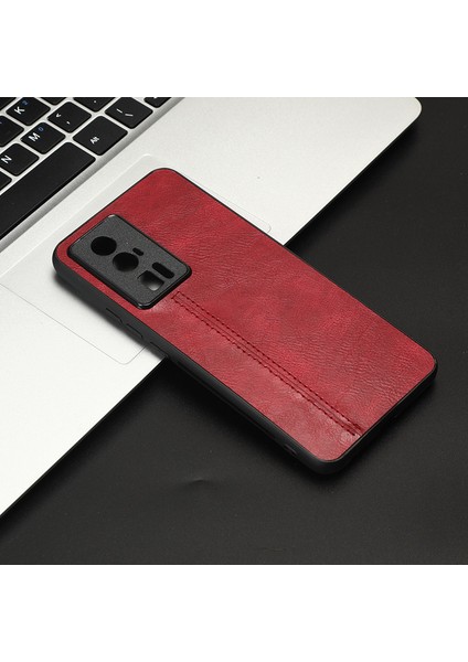 For Poco F4 Gt Vintage Dikiş Cep Telefonu Kılıfları (Yurt Dışından)