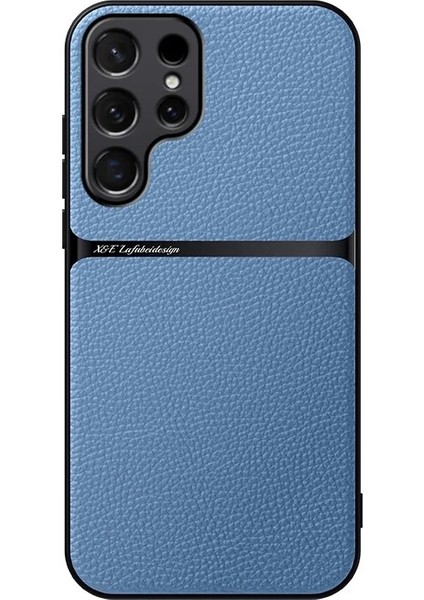 Samsung Galaxy S22 Pu Deri Manyetik Emme Cep Telefonu Kılıfı (Yurt Dışından)