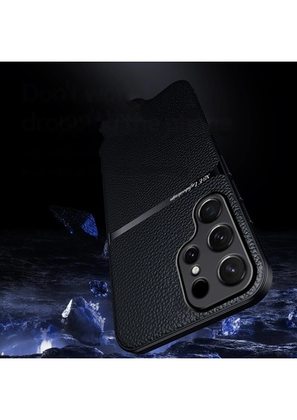Samsung Galaxy S22 Ultra Pu Deri Manyetik Emme Cep Telefonu Kılıfı (Yurt Dışından) indirimleri