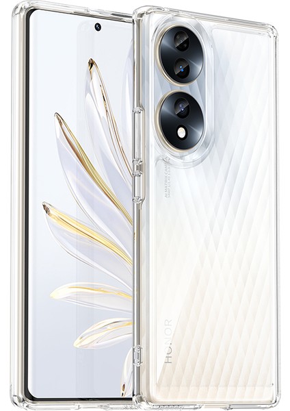Honor 70 Pro Plus Şeffaf Akrilik Cep Telefonu Kılıfları (Yurt Dışından)