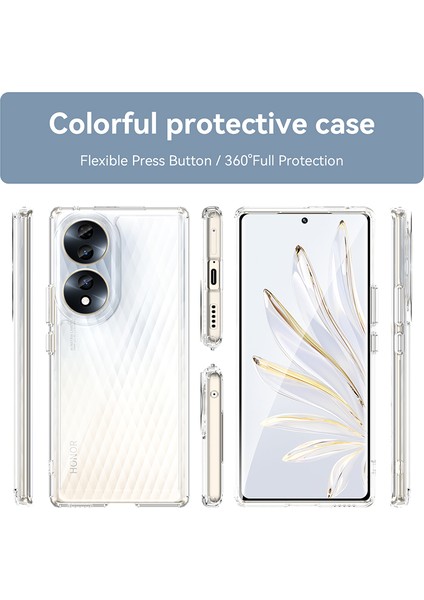 Honor 70 Pro Plus Şeffaf Akrilik Cep Telefonu Kılıfları (Yurt Dışından) fiyatları