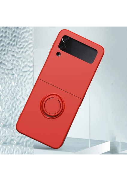 For Samsung Galaxy Z Flip 4 Cilt Hissi Yüzük Cep Telefonu Kılıfları (Yurt Dışından) modelleri